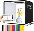 Foldable Photo Box Portable Studio Kit 12 Background Colors LED Dimmable by DEPTHLAN