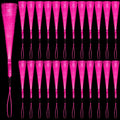 36 Pack Pink Glow Sticks Light Up Fiber Optic Stick Glow Wands Bulk by NUDALA