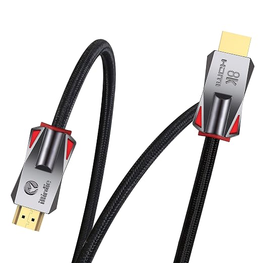 iBirdie 8K Fiber Optic HDMI Cable 75 Feet 23 Meter, Active Unidirectional Cord - Image 2