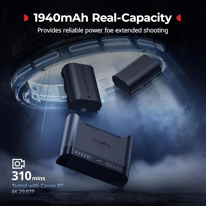 SMALLRIG LP-E6NH Camera Battery Set - Image 2