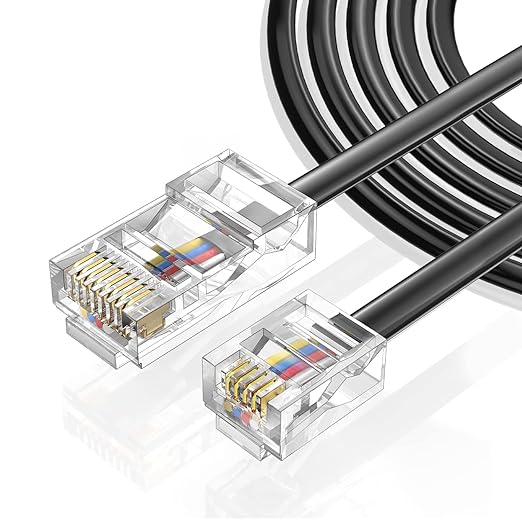6.6FT-3Pack RJ45 to RJ11 Adapter by Seefeful