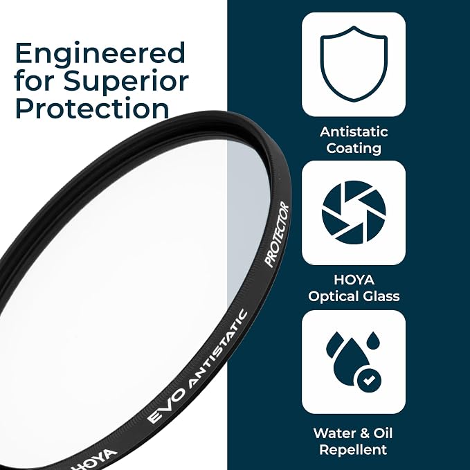 Hoya EVO Antistatic 72 mm Lens Filter — Premium Optical Glass w/ 16-Layer SMC - Image 6