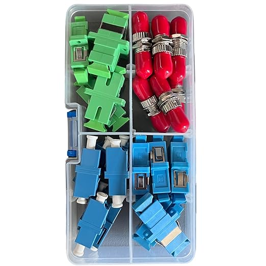 Fibershack - Fiber Optic Coupler Kit - Fiber Optic Connector Kit Includes 26 by Fibershack