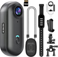 4K Mini WiFi Action Camera 64GB Thumb POV Portable Body Cam Wearable Video by INTEPOLL
