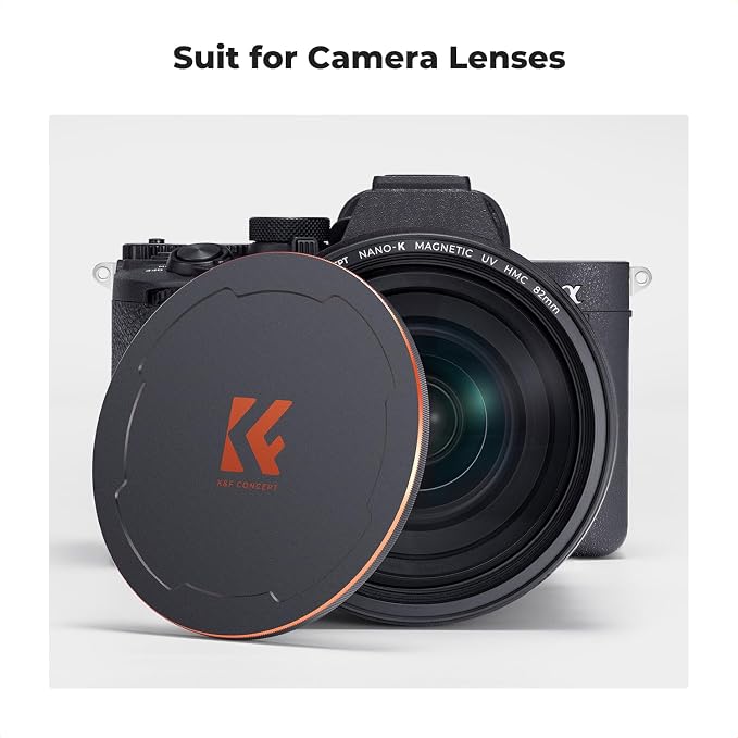 K&F CONCEPT 95mm Thread & Magnetic 2-in-1 Lens Filter Cap Only Compatible - Image 6
