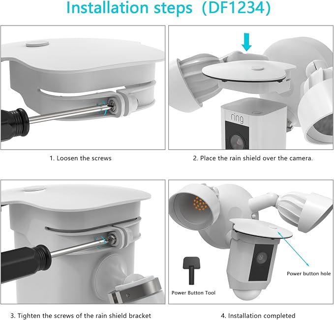 Sun Rain Shade Camera Cover Compatible - Image 4