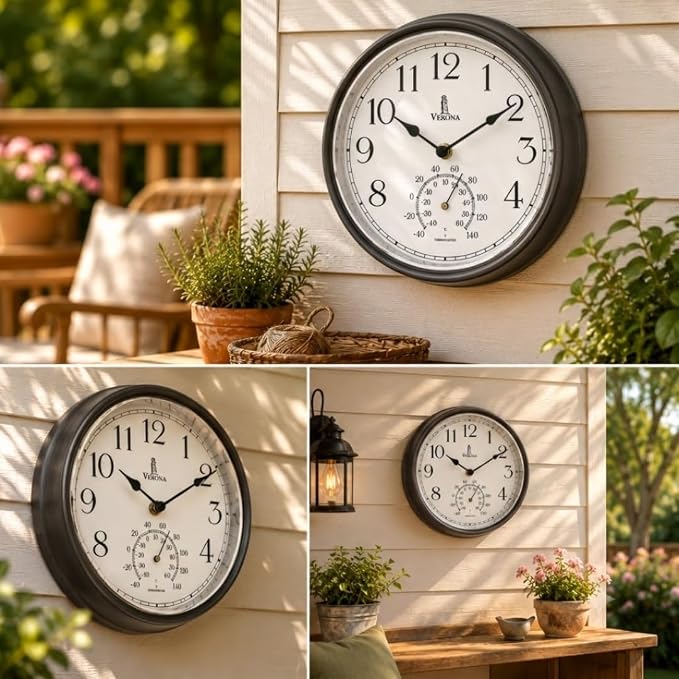 Outdoor Clocks for Patio Waterproof - Image 6