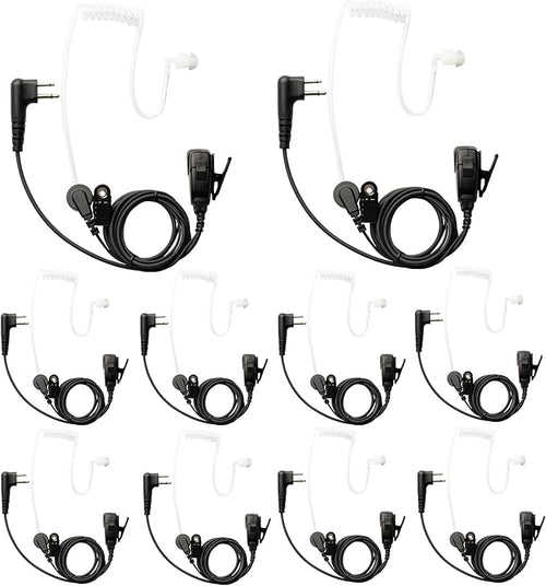 10 PCS CP200D RDM2070D Surveillance Earpiece Compatible by Yolipar
