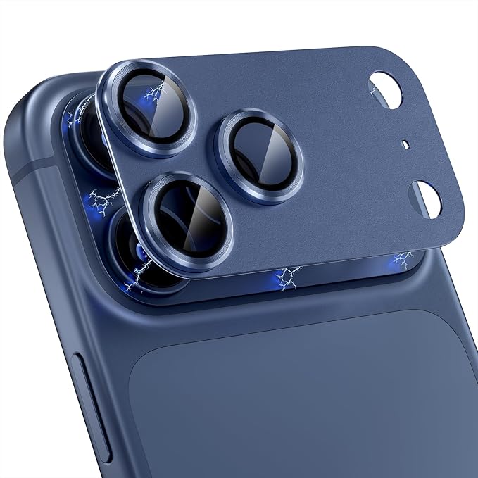 Choiche Compatible for iPhone 17 Pro Max Camera Lens Protector, Strong by Choiche