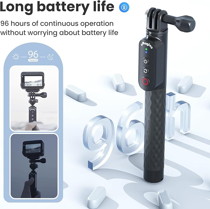 Remote Control Selfie Stick 100CM Stretchable Compatible - Image 4
