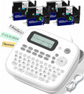 Label Maker Machine with 4 Tapes, D210s Labelmaker, Replacement by HOME