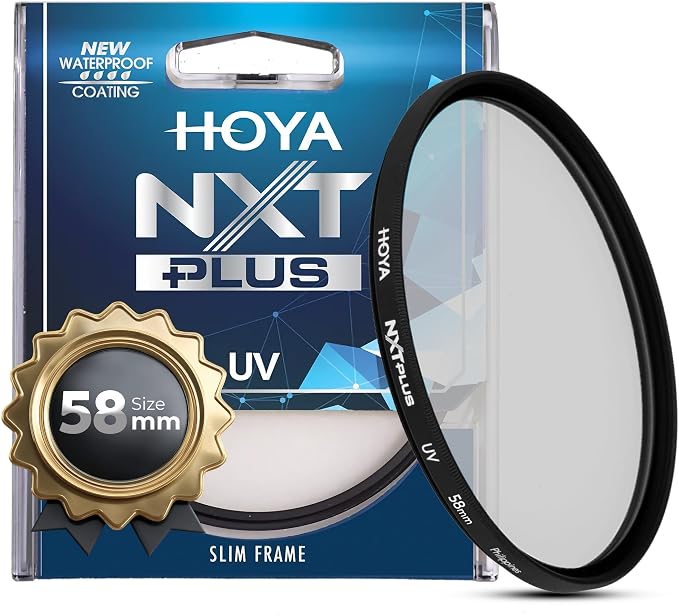 Hoya NXT Plus 58mm UV Filter — Schott B270 Clear Glass by HOYA
