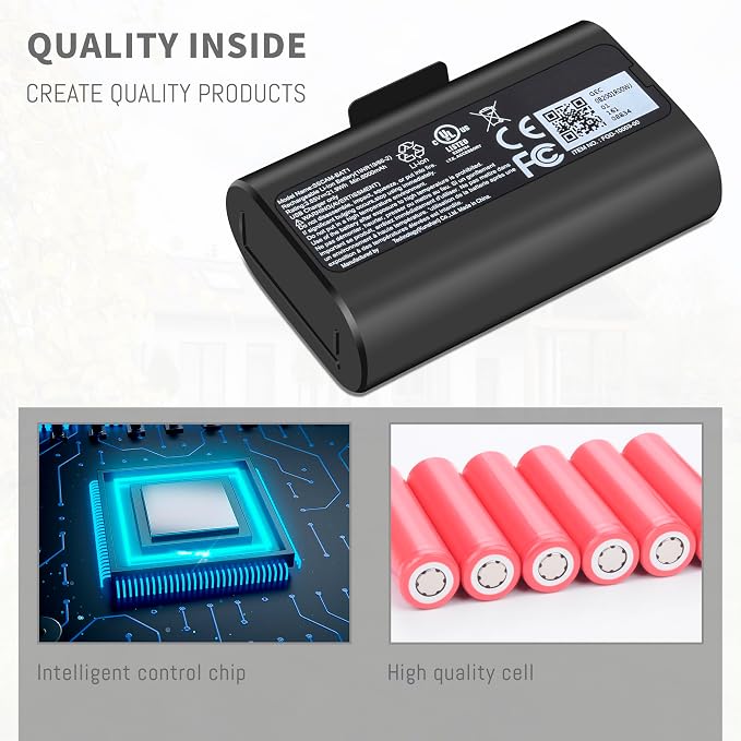 2 Pack Rechargeable Battery Compatible - Image 5