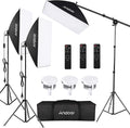Andoer Softbox Photography Lighting Kit Professional Studio Equipment by Andoer