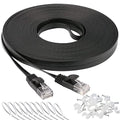 DAYEDZ Ethernet Cable 50 ft, Cat 6 LAN Cable Ethernet Cord, Slim Long Flat by DAYEDZ