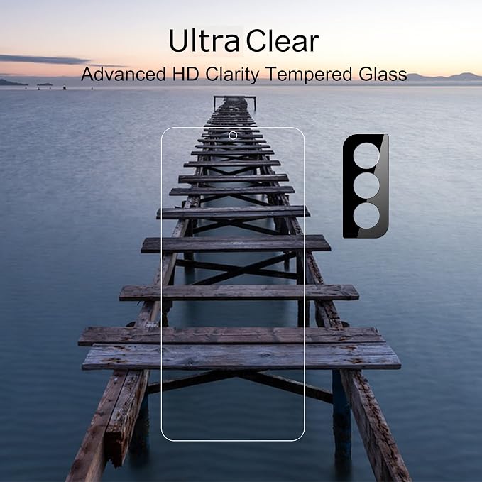 Ailun Glass Screen Protector for Galaxy S21fe 3Pack + 2Pack Camera Lens - Image 4