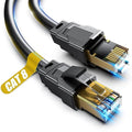 Vabogu Cat 8 Ethernet Cable 60FT, Heavy Duty 26AWG High Speed 40Gbps 2000MHz by VABOGU