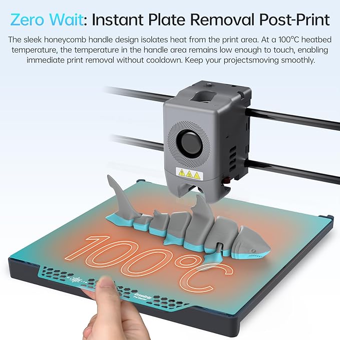 BIQU CryoGrip Pro Glacier Panda Build Plate - Image 4