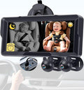 1080P Dual Baby Car Camera: 6.8" Night Vision Monitor 2-Kids from Head to Toe by Unknown
