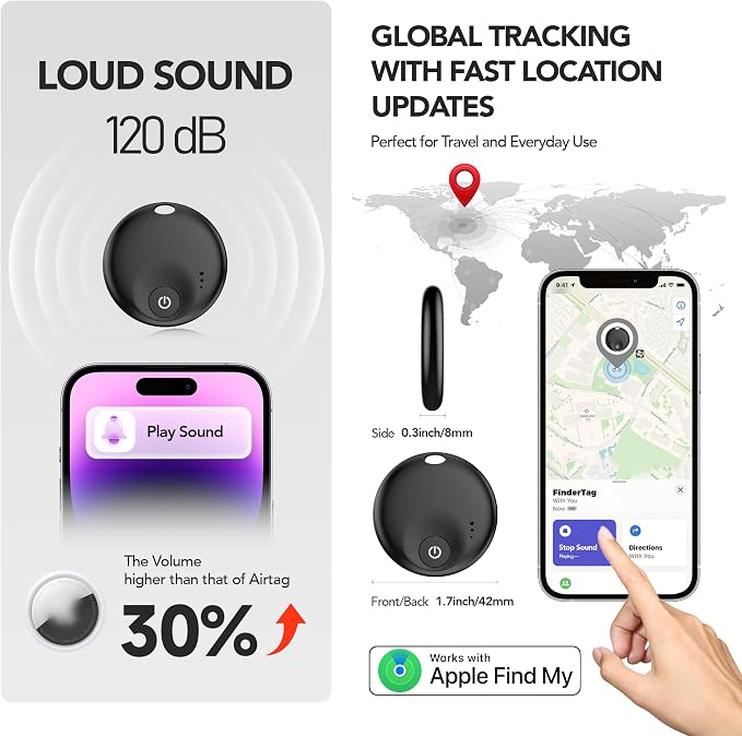 Air Tracker Tags 1 Pack, Item Finder Works - Image 3