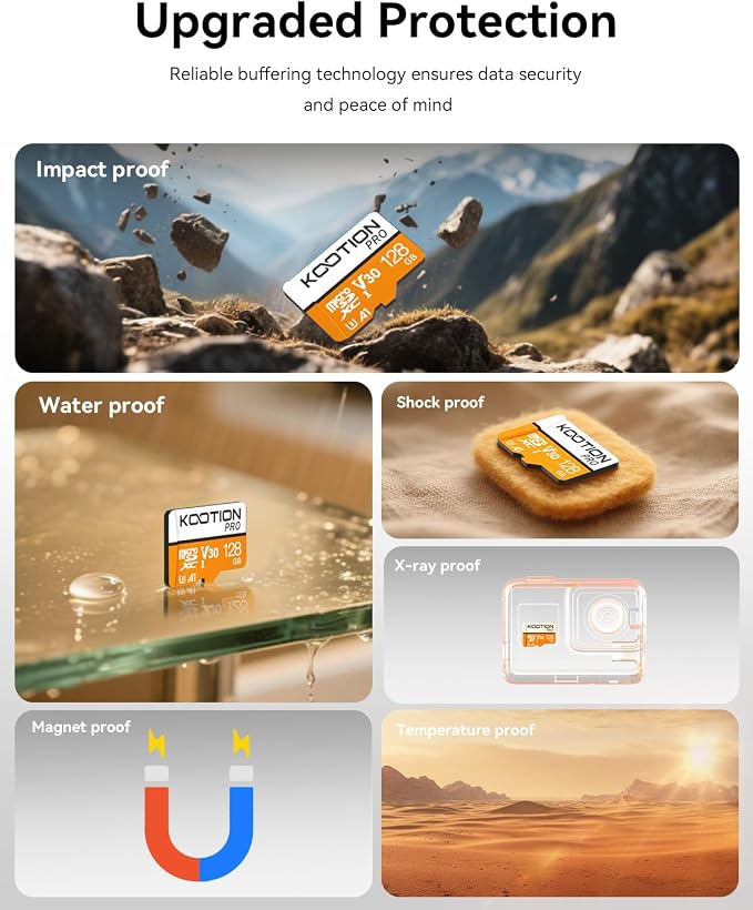 KOOTION 128GB 10-Pack Micro SD Card - Image 7
