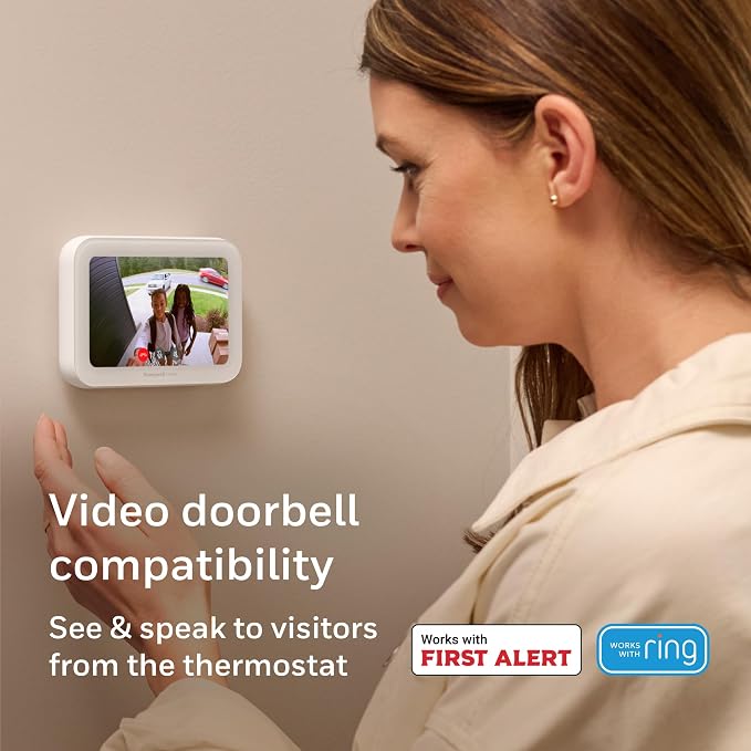 Honeywell Home X8S Premium Smart Programmable Wi-Fi Thermostat - Image 2