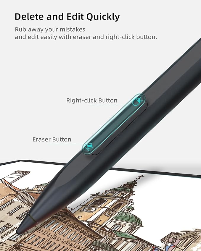Metapen Stylus Pen M1 for Microsoft Surface, Compatible - Image 5