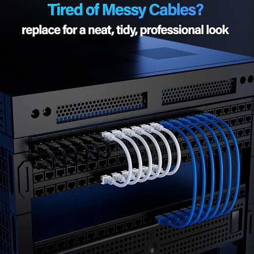 Cat6 Ethernet Cable 10Gbps 20 ft, UTP Ethernet Cable Cat 6, Flexible Bare - Image 5