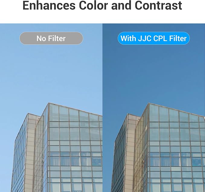 JJC 49mm Circular Polarizer Polarizing CPL Filter - Image 3