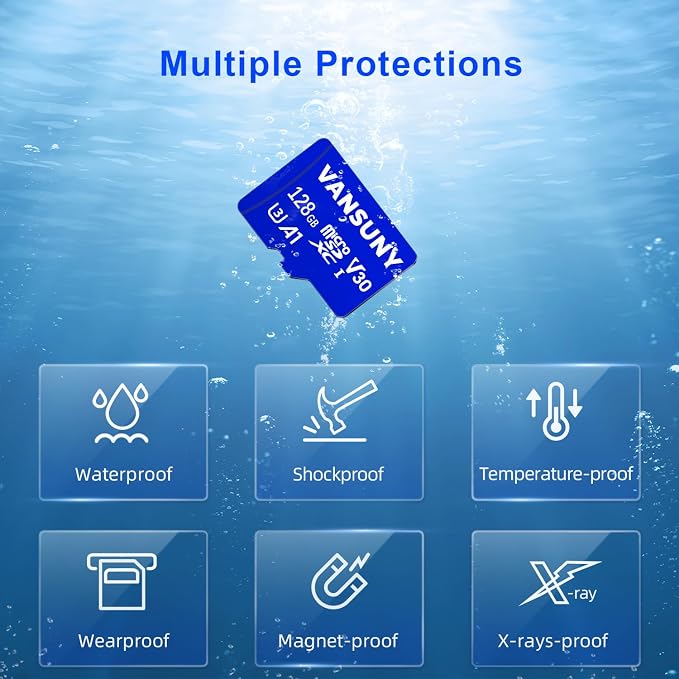 Vansuny Micro SD Card 128GB microSDXC Memory Card - Image 8