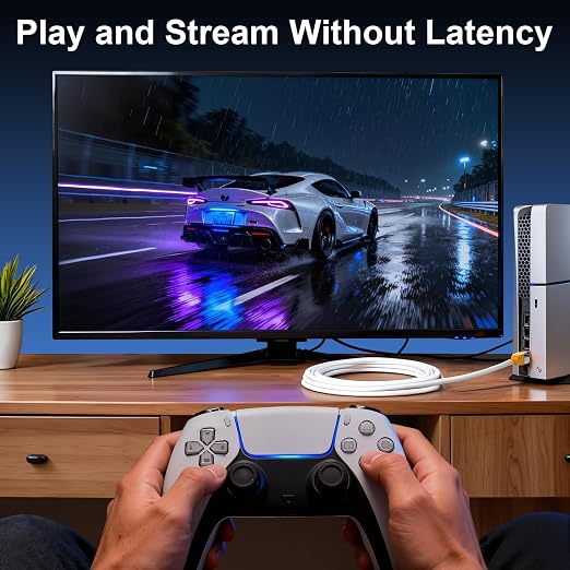 Cat 8 Ethernet Cable 50 ft, 40Gbps High Speed Gaming Network Cable 2000MHz - Image 6