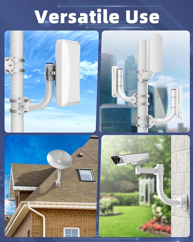 Universal Wireless Bridge Bracket Mount, 180 Adjustable Wall-Mounted Mount - Image 7