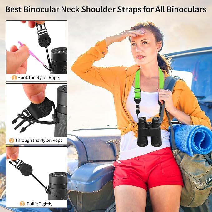 FIEIL 5 Pack Nylon iPad Strap, Adjustable Camera Neck Strap, Comfortable - Image 4