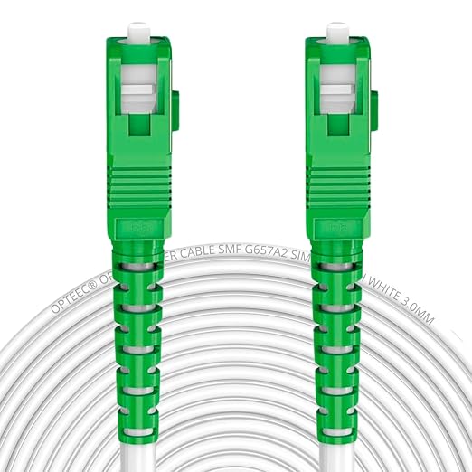 opteec® - Shielded Fibre Optic Cable - 7M - ORANGE/SFR/BOUYGUES/SOSH/RED by SFR by Unknown