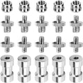 Anwenk 1/4 to 3/8 Screw Adapter Converter Threaded Screws Adapter Spigot Screw by Anwenk