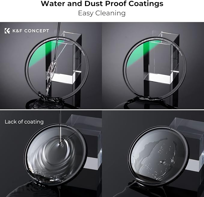 K&F CONCEPT 49mm Magnetic MC UV Lens Protection Filter + Lens Filter Cap - Image 7