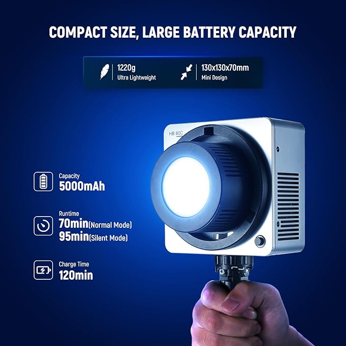 NEEWER HB80C RGBWW LED Video Light - Image 7