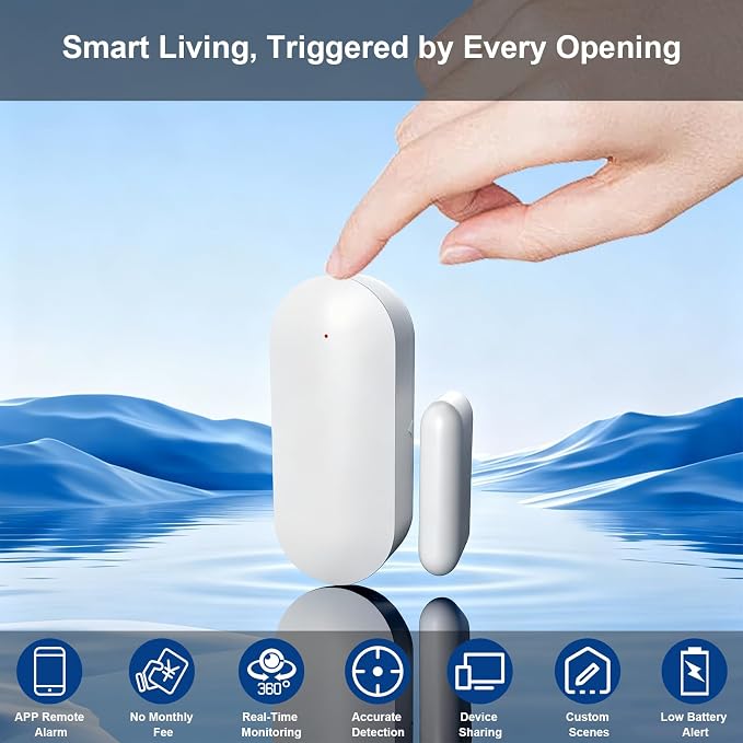 WiFi Magnetic Door Sensor Alarm - Image 2