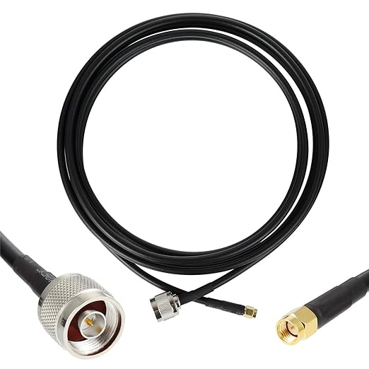 12ft N Male to SMA Male Cable, SMA to N Cable 50 ohm Ultra Low Loss KMR240 - Image 9