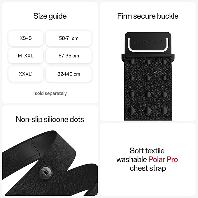 Polar H10 Heart Rate Monitor Chest Strap - Image 5