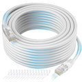 Cat 6 Ethernet Cable 75 FT, Long High Speed Cat6 Internet Cable, Standard RJ45 by Kxable