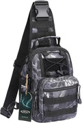 G4Free Outdoor Tactical Bag Backpack, Military Sport Bag Pack Sling Shoulder by G4Free