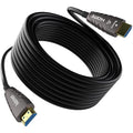 Adoreen 8K Fiber Optic HDMI 2.1 Cable 30 Feet, Active Optical HDMI Cord by Adoreen