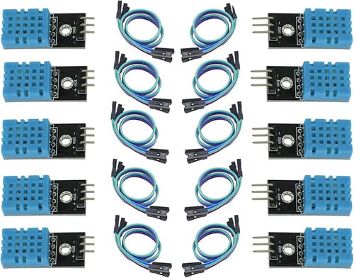 10 packs DHT11 Humidity Sensor Module, Digital Temperature and Humidity Sensor by hiBCTR