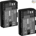 BM Premium 2 LP-E6N Batteries for Canon EOS R, EOS R5, EOS 90D, EOS 60D by BMPremium