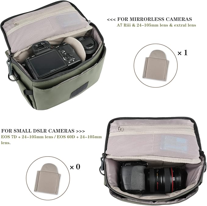 Besnfoto Camera Bag Small DSLR Camera Shoulder Bag - Image 2