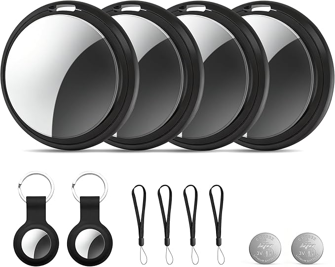 4 Packs Air Tracker Tags Compatible by BowenBoWatershoes