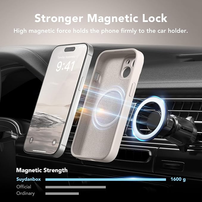 Magnetic for iPhone 15 Plus Case, Compatible - Image 3