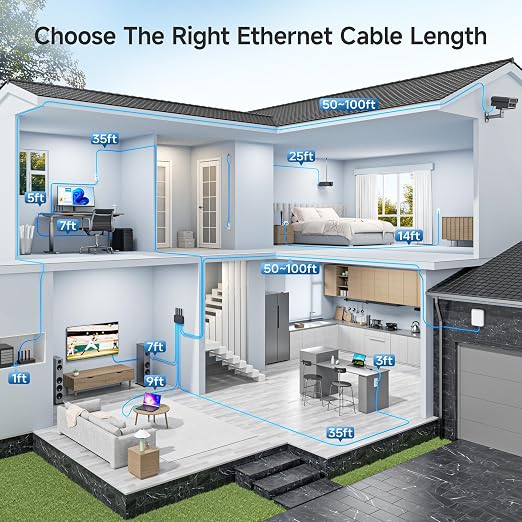 Cable Matters 10Gbps 10-Pack Snagless Short Shielded Cat 6A Ethernet Cable - 3ft - Image 6