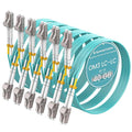 OM3 LC to LC Fiber Patch Cable, 10G/40G MMF, Duplex 50/125µm, LSZH 2.0mm Jacket by SpeedyCables